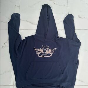 Navy boys lie hoodie